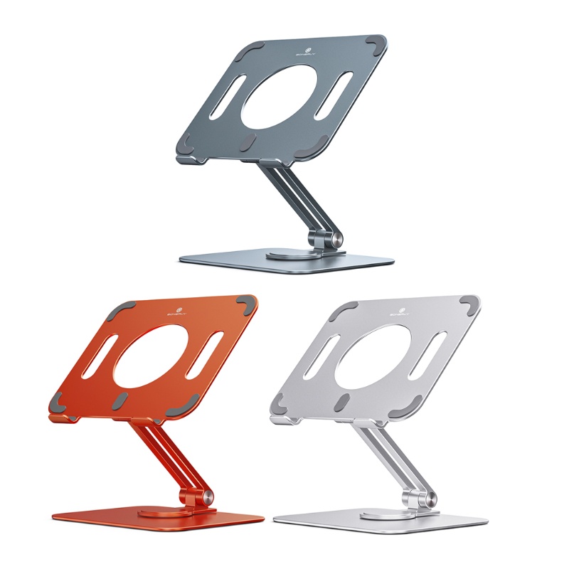 R * 360° Giá Đỡ Máy Tính Bảng Bằng PC Chống Trượt Có Thể Điều Chỉnh Tiện Dụng