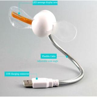 Quạt led USB tạo chữ theo ý muốn