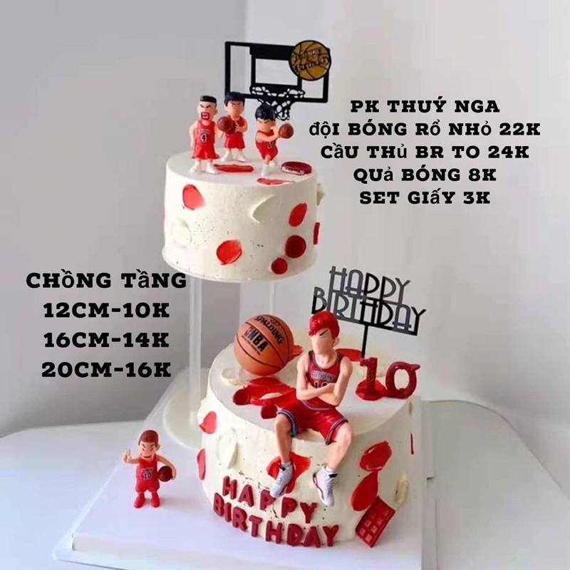 SET 5 CHỒNG TẦNG TRANG TRÍ BÁNH KEM