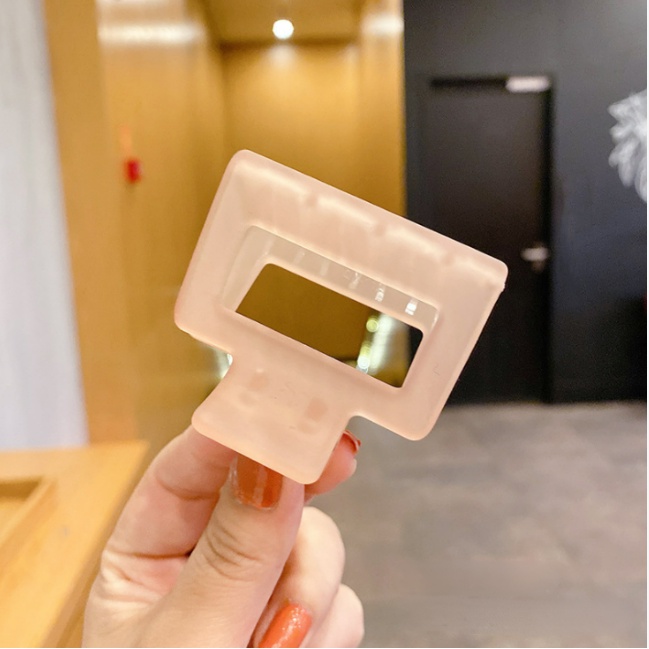 Kẹp Tóc Nhỏ Hình Vuông Phong Cách Retro Hàn Quốc