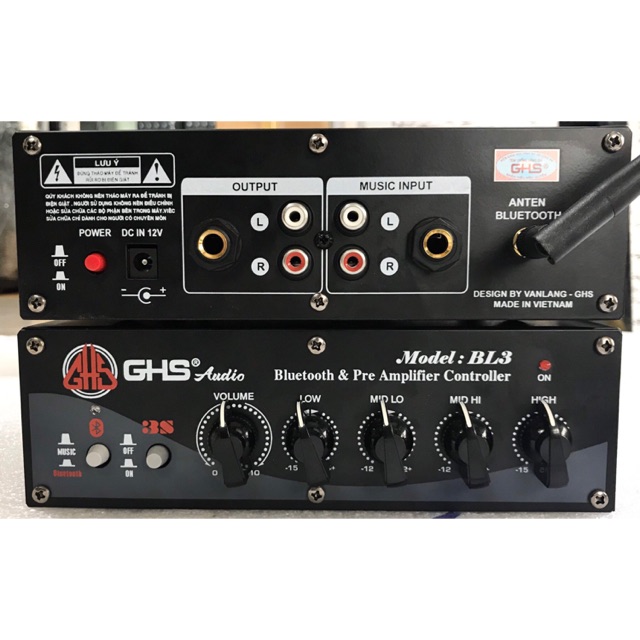 Bộ Pre ampli + Bluetooth GHS