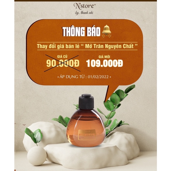 MỠ TRĂN NGUYÊN CHẤT Nstore