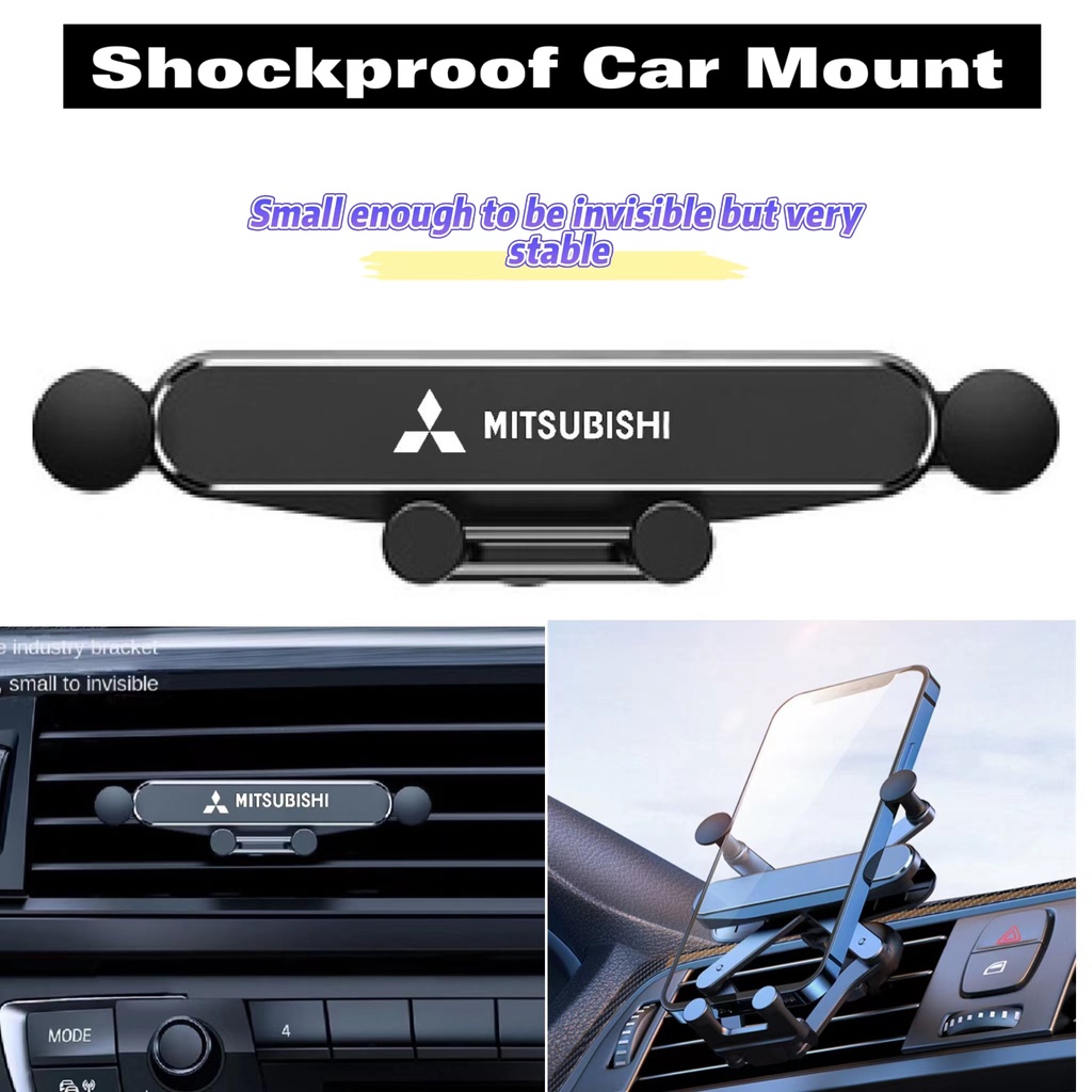 Giá Đỡ Điện Thoại Gắn Lỗ Thông Gió Xe Hơi Thông Dụng Cho Mitsubishi