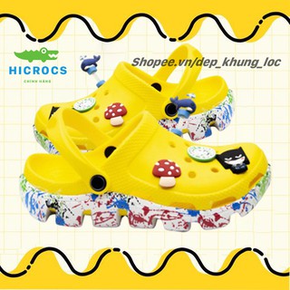 dép cross vảy sơn💖FREESHIP💖dép cross  vảy sơn quai ngang màu vàng HICROSSHJ9O