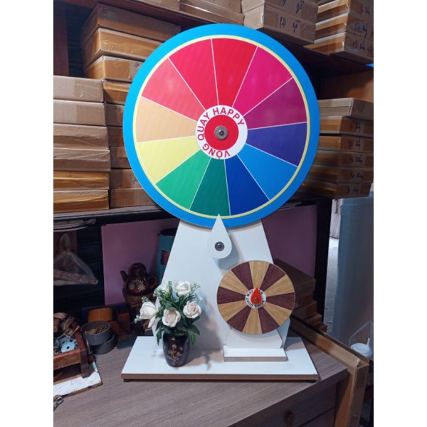 Vòng quay kỳ diệu 12 ô _ size 60cm cao 100cm