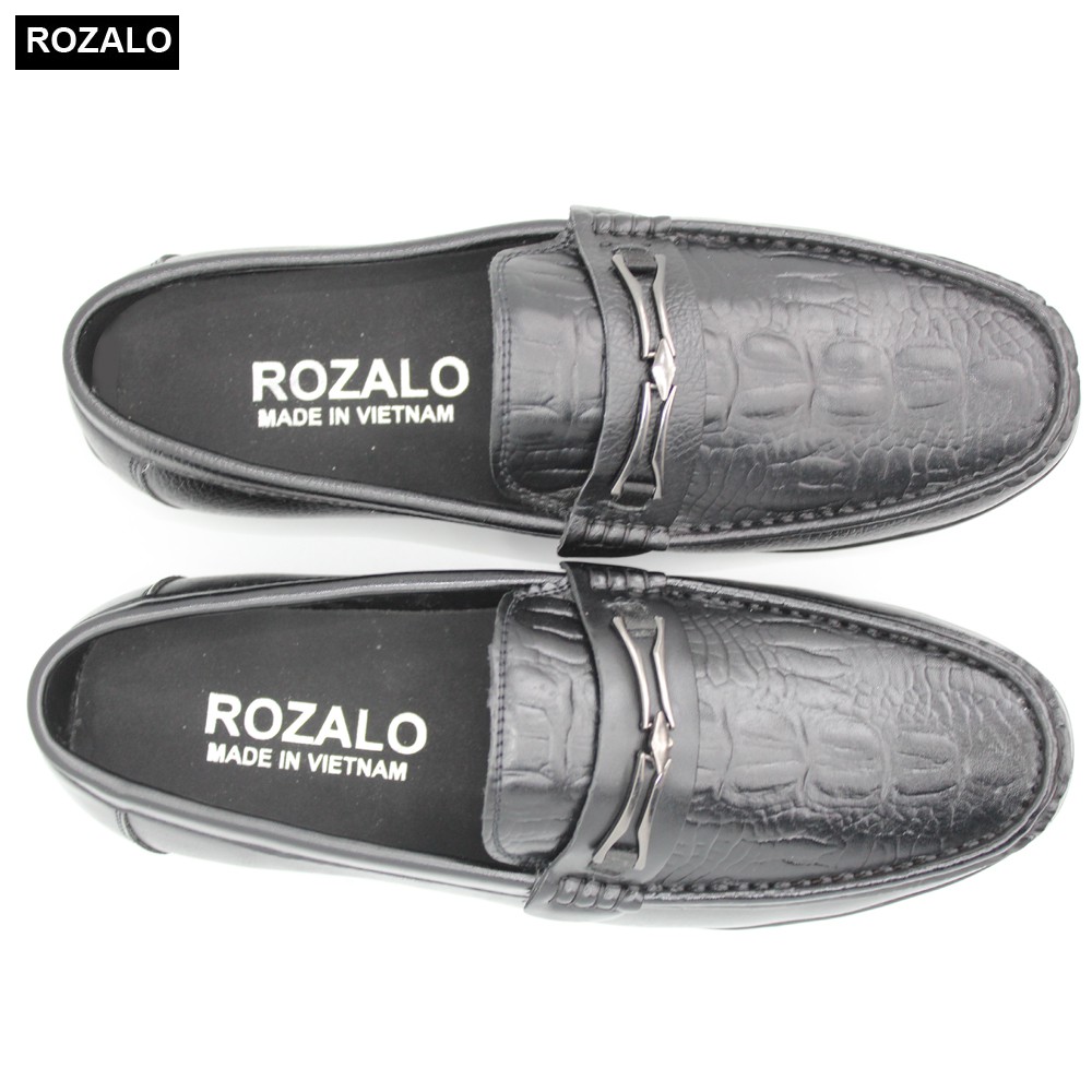 Giày lười nam đế bệt Rozalo R3290