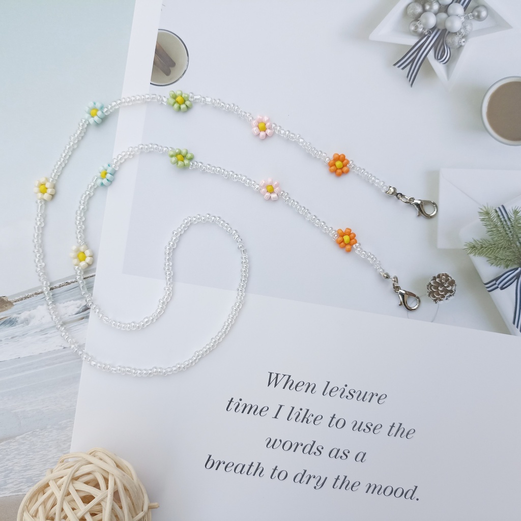 Dây đeo khẩu trang đa năng handmade Tiệm Nhà Pony Daisy PN24 (Nhiều màu)
