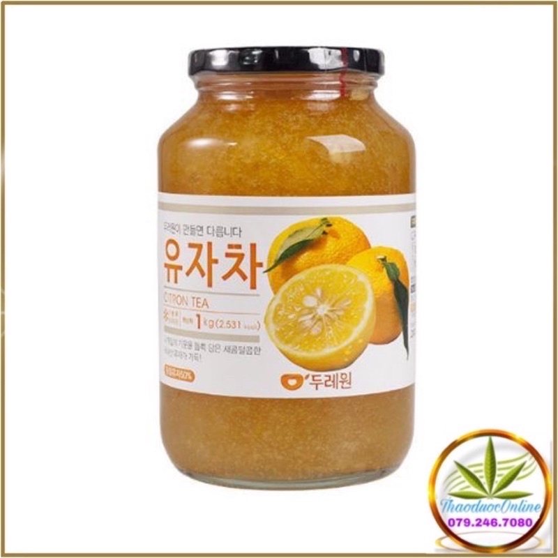 Mật Ong Chanh Hàn Quốc Doowoon Nonghyup 1kg/lọ