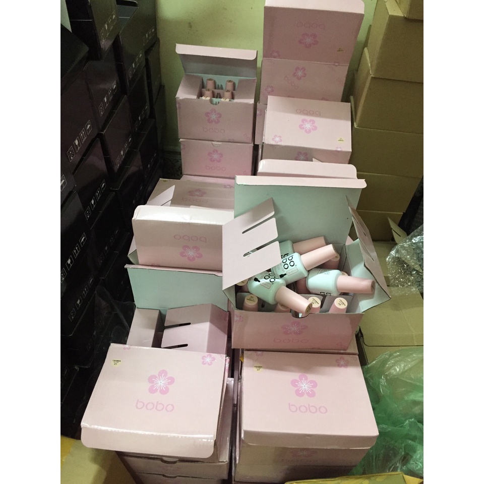 Sơn Gel Thạch Bobo màu rượu vang chăm sóc trang trí móng làm đẹp nail  shop Hnnail