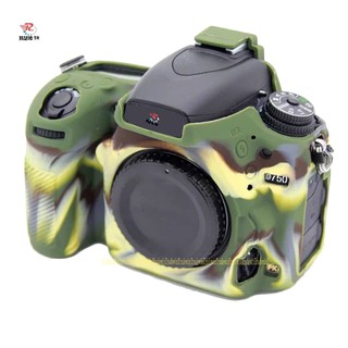 Mềm Silicone Cao Su Máy Ảnh Bảo Vệ Body Bìa Case Cho Nikon D750
