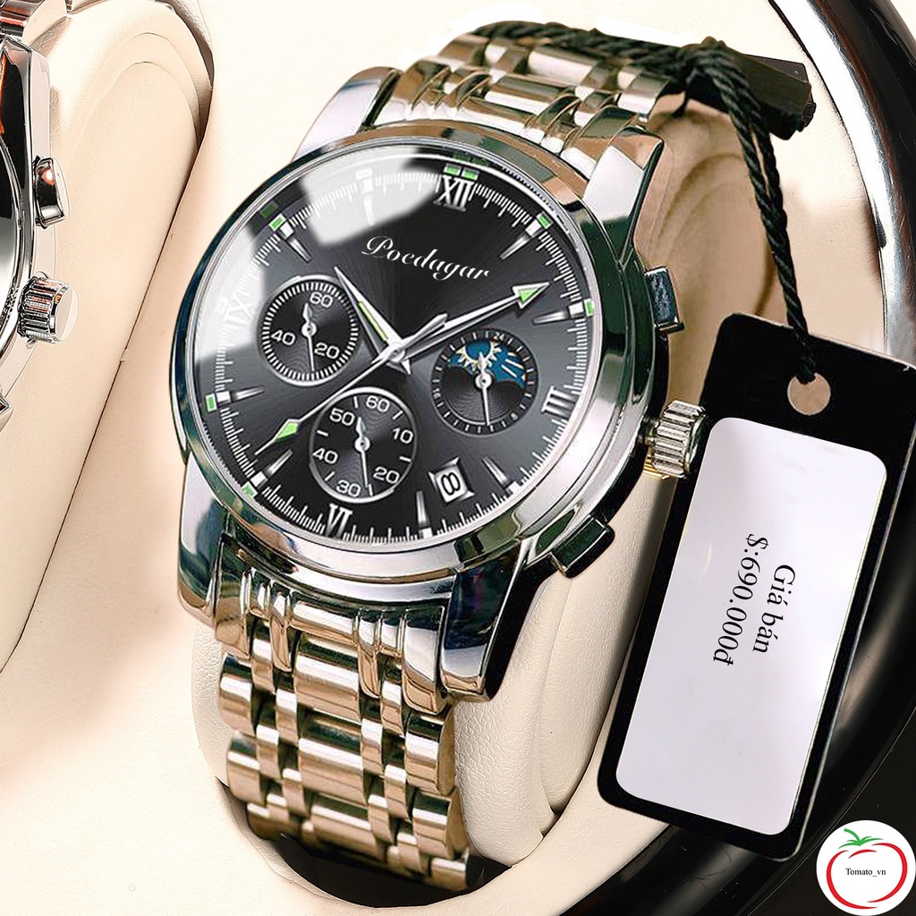 Đồng hồ nam poedagar | BigBuy360 - bigbuy360.vn