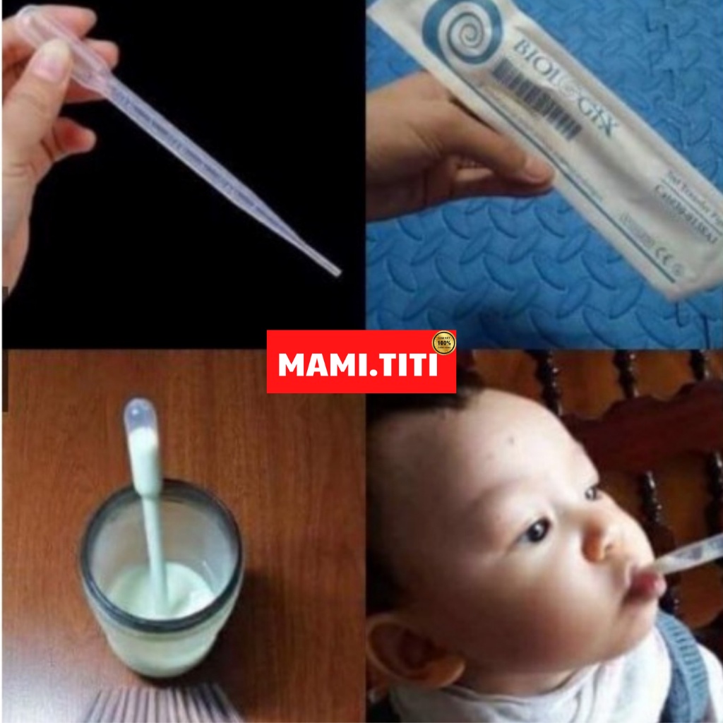 Ống bón sữa, ống trữ sữa tiệt trùng cho bé Ảnh Video Thật [ Chính Hãng ] TRANSFER PIPETTE