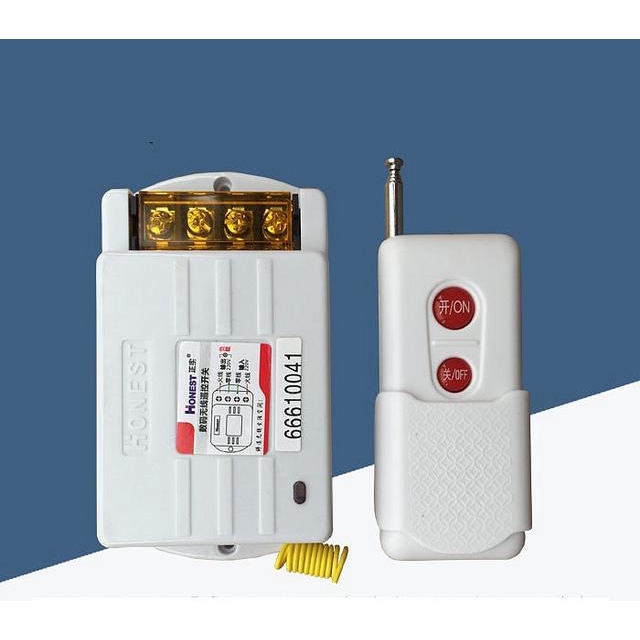 Công Tắc Điều Khiển Từ Xa Honest 6220ZR 30A/220V khoảng cách 100-1Km