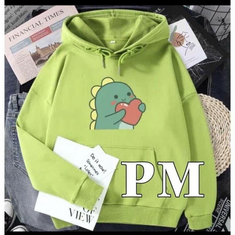 áo hoodie nỉ⚡áo hoodie nam⚡áo hoodie nữ⚡áo khoác⚡áo khoác nam⚡áo khoác nữ⚡áo hodi nỉ bông khủng long tim unisex freesize