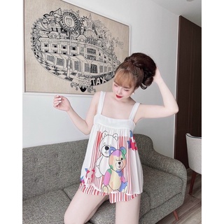 bộ 2 dây đùi hoạ tiết lụa tơ tằm
