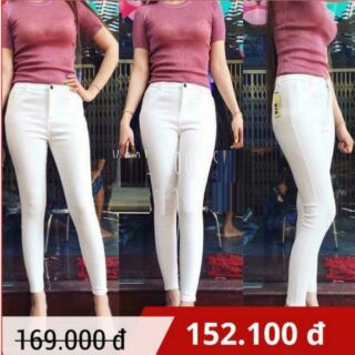 Quần skinny co giãn form đẹp dáng chuẩn