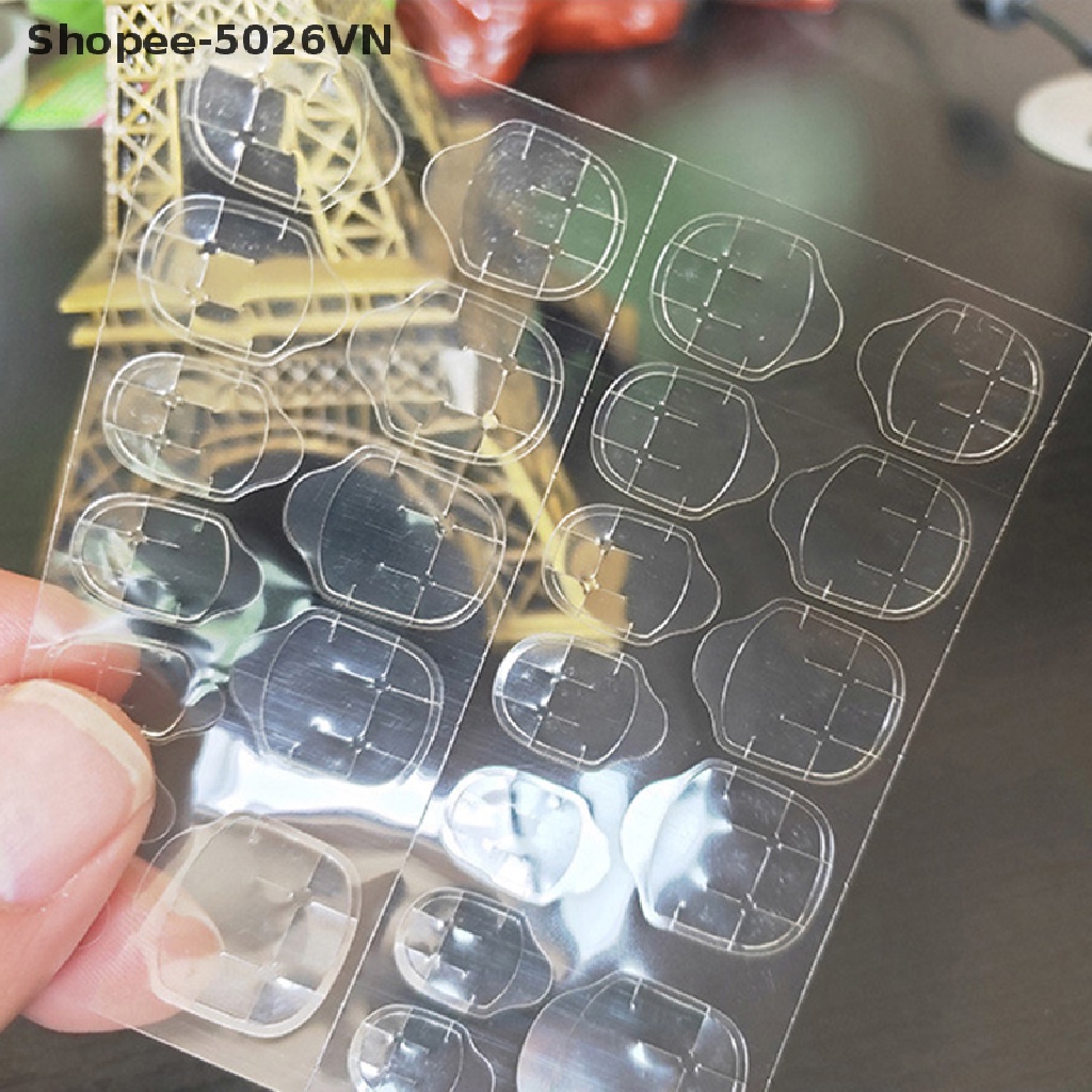 [Flaood] Set 72 Móng Tay Giả Xi Măng Màu Vàng