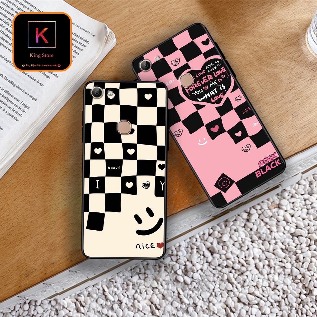 Ốp lưng Vivo Y71 - Vivo Y81 - Vivo Y83 - Ốp in hình họa tiết caro bền, đẹp