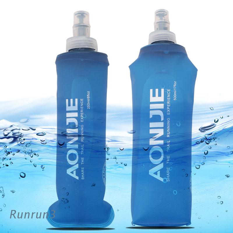Bình Nước Thể Thao Bằng Tpu Mềm Gấp Gọn 170ml - 500ml