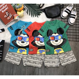 Sét bộ thun mickey bé trai