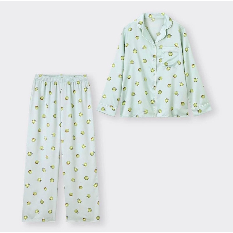 Bộ ngủ Gu Pyjama Satin lụa Nhật bản