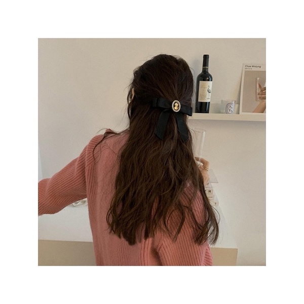 Kẹp tóc hình nơ phong cách dễ thương dành cho nữ