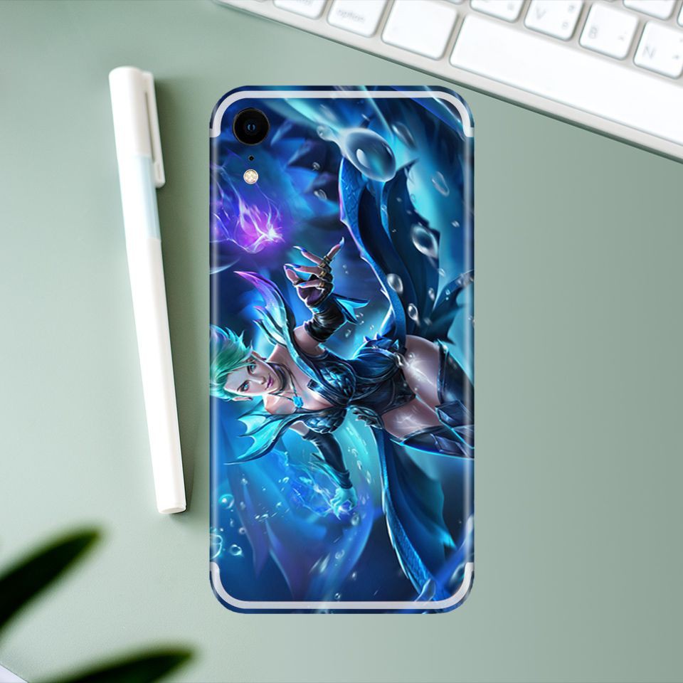 Miếng dán skin hình Liên Quân (Mã: Natalya (Mã: LQM013) cho iPhone ( có đủ mã máy )