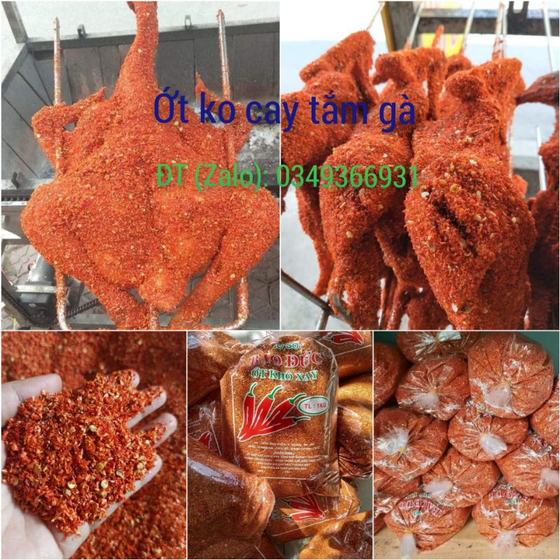 ỚT KHÔNG CAY TẮM GÀ