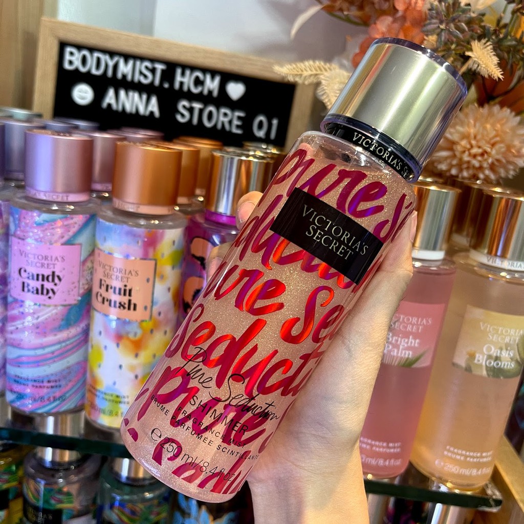 Xịt thơm toàn thân Victoria's mùi Pure Seduction shimmer | BigBuy360 - bigbuy360.vn