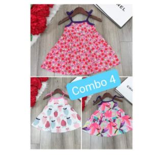 Combo 3 váy bé gái