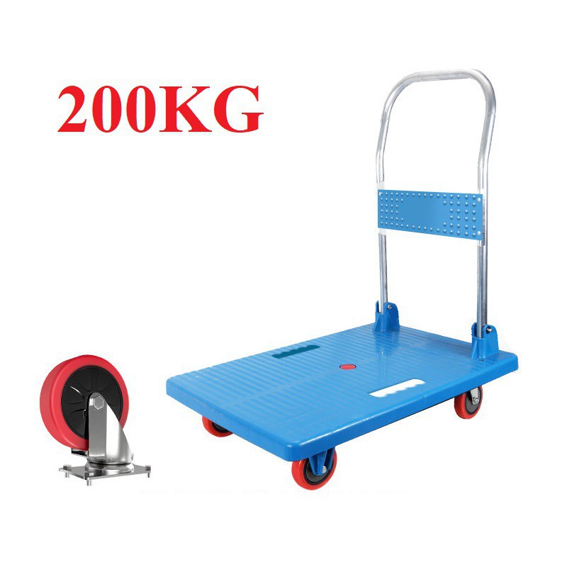 Xe Đẩy Hàng J.I.R.O.S.H.I Tải 200kg Gấp Gọn - Xe Kéo Hàng Gấp Gọn - Xe Đẩy Hàng Tay