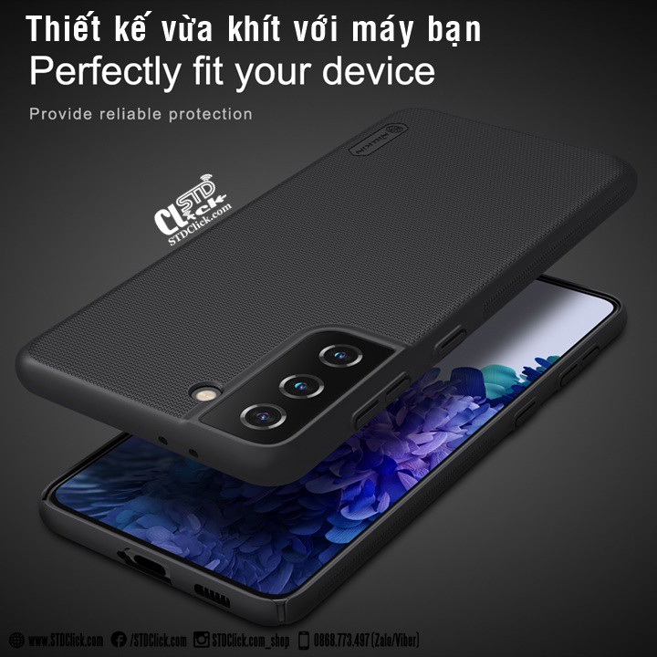 ỐP LƯNG SAMSUNG GALAXY S21 PLUS NILLKIN NHỰA CỨNG CHÍNH HÃNG