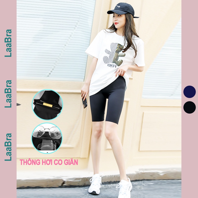 Quần Legging Lửng Nữ Madela, Quần Legging Thể Thao Co Giãn 4 Chiều