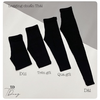 Quần legging bầu/thường đùi lửng ngố dài