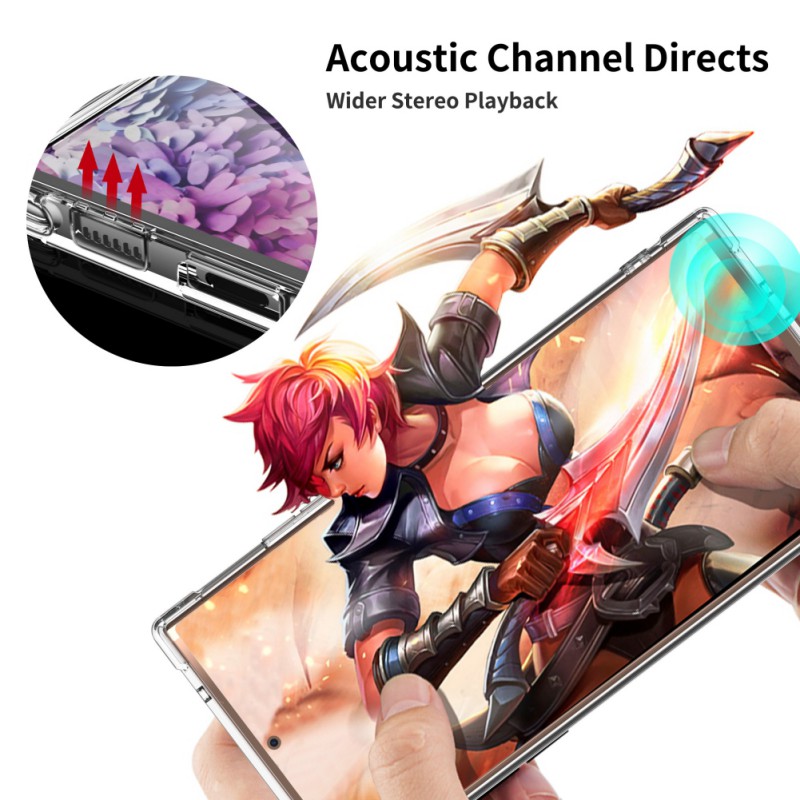 Ốp Điện Thoại Tpu Trong Suốt Bốn Góc Chống Rơi Chống Sốc Cho Galaxy Note 20 / 20 Ultra