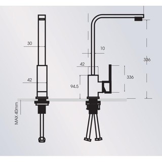Vòi rửa Grob GF-304S