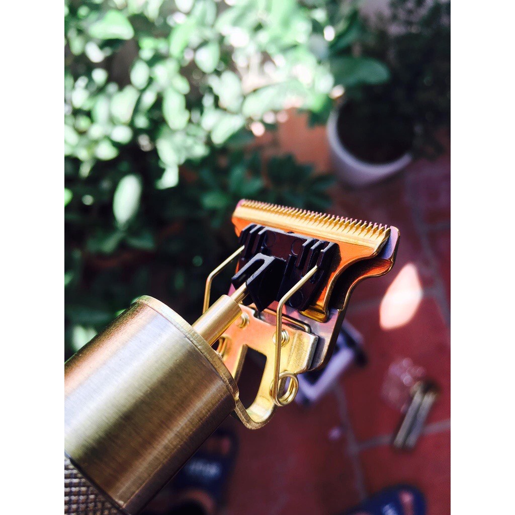 Tông đơ cắt tóc cạo râu bấm viền tạo kiểu chuyên nghiệp DALING 1073 - Tông đơ chấn viền thân đồng nguyên khối