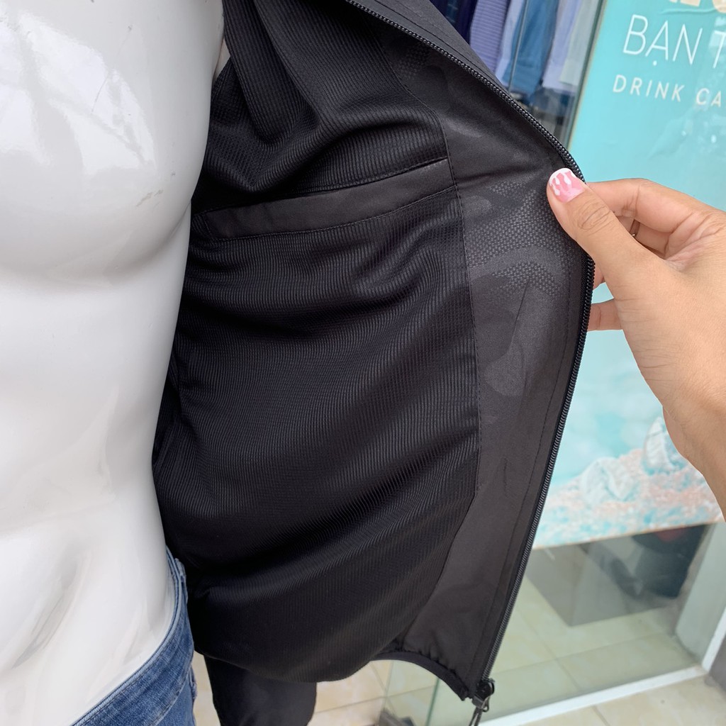 OWEN - Áo khoác gió nam 2 lớp màu đen JK 81120 | BigBuy360 - bigbuy360.vn