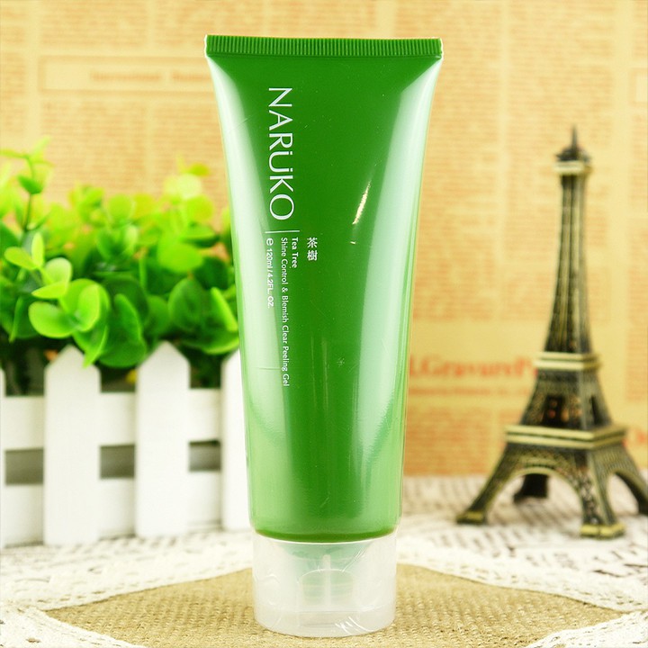 Gel tẩy tế bào chết Naruko trà tràm Tea Tree Shine Control and Blemish  Clear Peeling Gel 120ml (Bản Đài) | Shopee Việt Nam