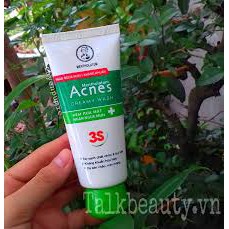 Kem Rửa Mặt Ngăn Ngừa Mụn Acnes Creamy Wash 3S 50g