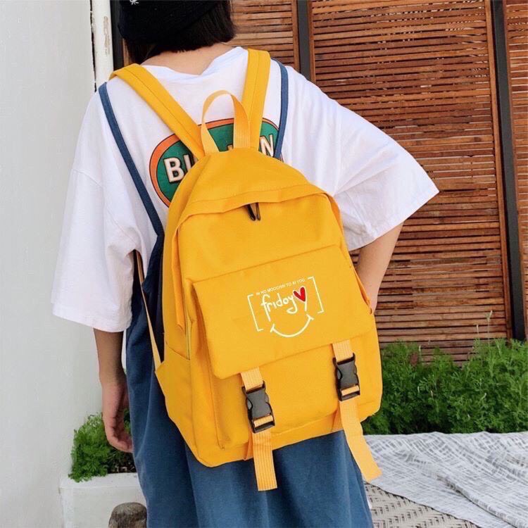 Balo Thời Trang Nam Nữ Ulzzang Teen Thể Thao Túi Cặp Xách Đi Học, Đi Chơi Du Lịch Đeo Vai mẫu 2022