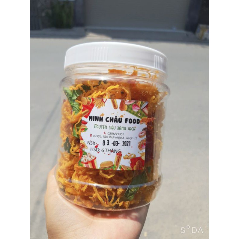 200GR KHÔ GÀ LÁ CHANH DAI NGỌT CAY