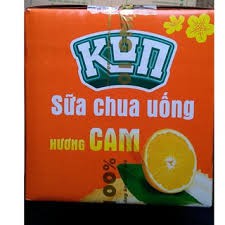 BỊCH 110ML SỮA TRÁI CÂY LIF KUN cam/nho/socola/dâu