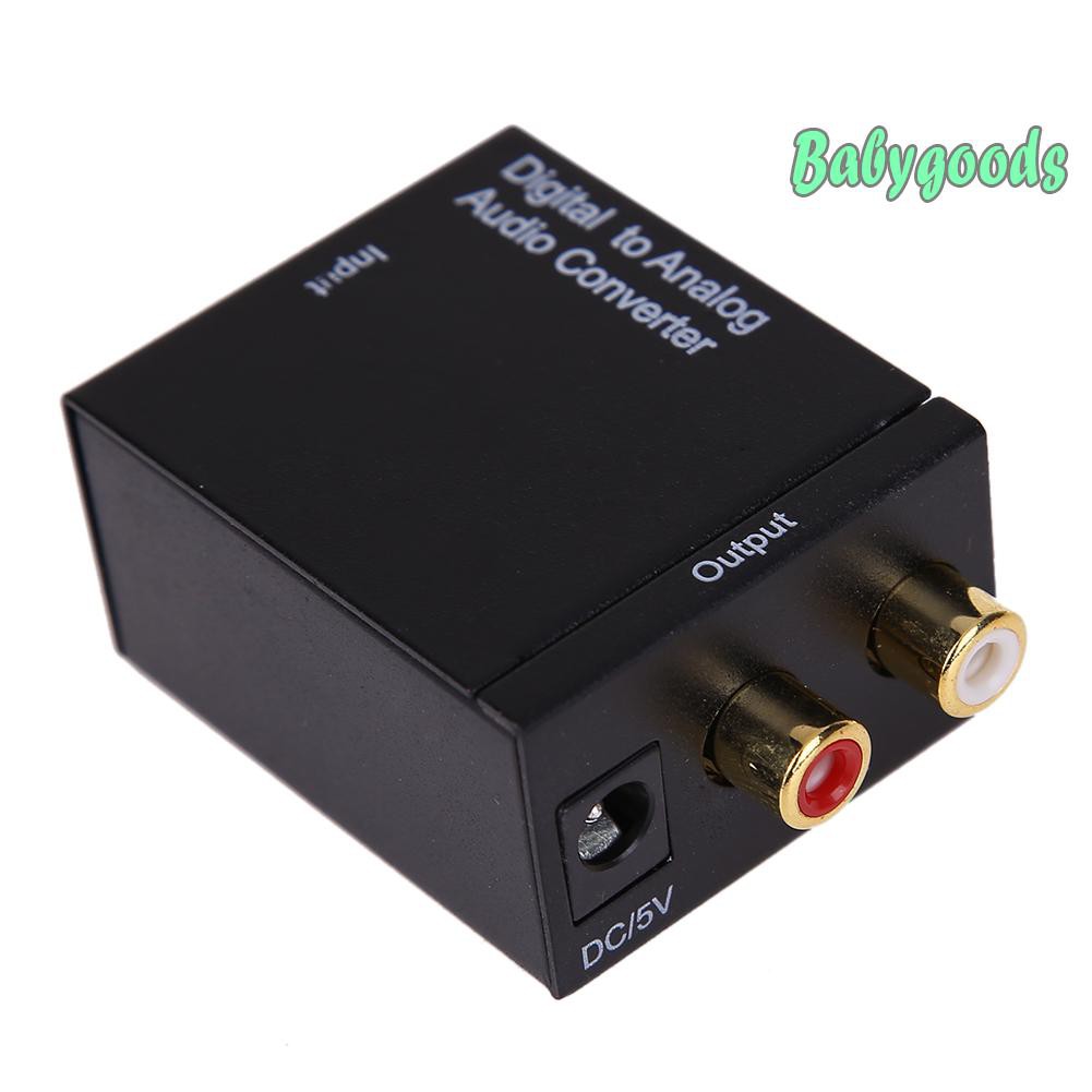 Bộ Chuyển Đổi Cáp Quang Đồng Trục Sang Analog Rca L / R