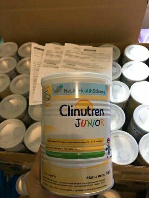 Sữa dinh dưỡng Clinutren Junior 400g Nga