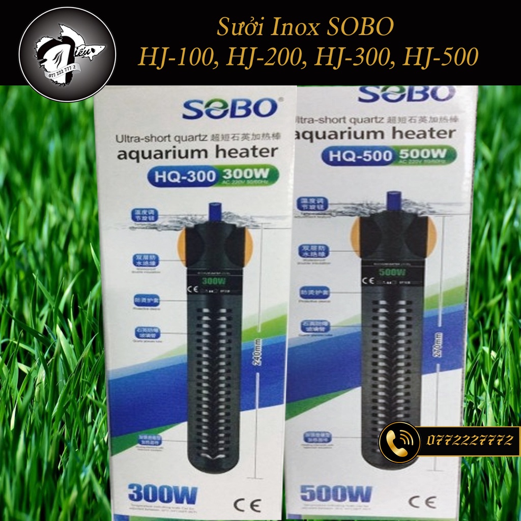 Sưởi SOBO loại Tốt có Vỏ Bọc chống phỏng, chống va đập HQ-300, HQ-500