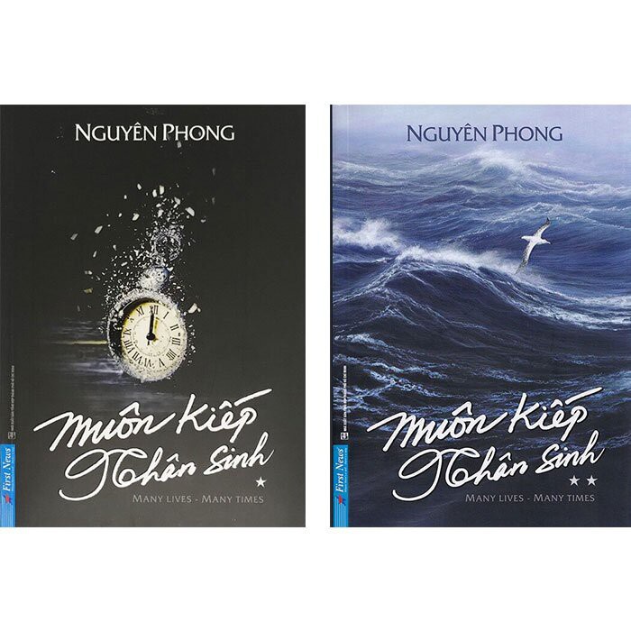 Sách - Combo Muôn Kiếp Nhân Sinh ( 2 Cuốn ) - Bìa Mềm - Nguyên Phong Tặng Kèm Bookmark