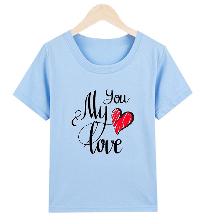 Áo thun nữ tay ngắn in chữ You my love siêu dễ thương ATNK 1083 | BigBuy360 - bigbuy360.vn