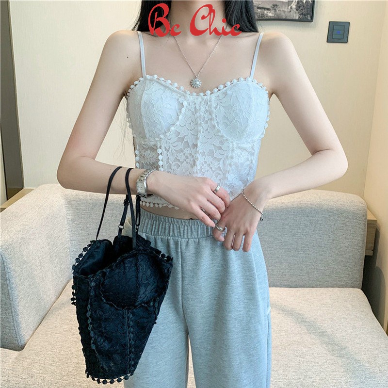 Áo bra tiểu thư dáng dài chất ren mềm mịn B1873 BC_CHIC LINGERIE