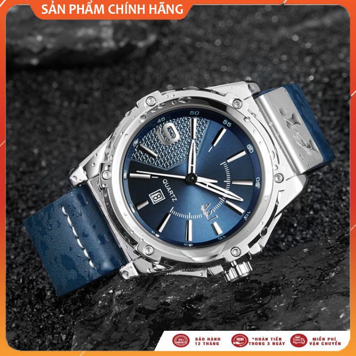 Đồng Hồ Nam ASJ Sport Máy Nhật, Dây Da Cao Cấp, Chống Nước Chống Xước Hiệu Quả [SALE GIÁ SỐC] | BigBuy360 - bigbuy360.vn
